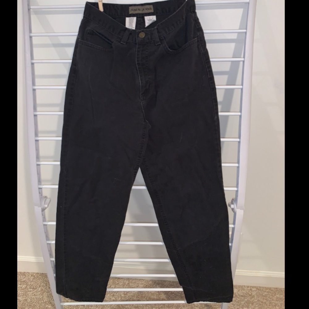 Jones Jeans, Women’s, black, size 4, preowned
